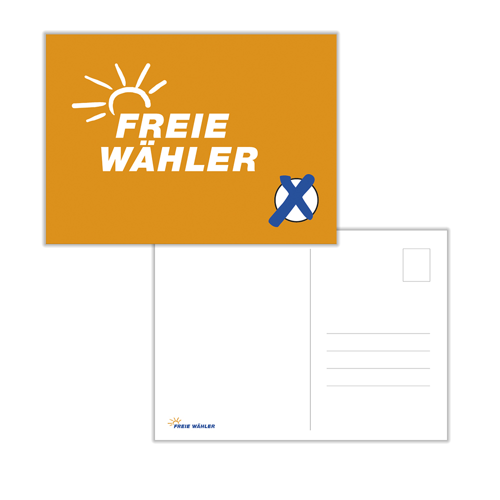 FREIE WÄHLER - Postkarten DIN A6